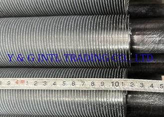 Trattamento di fine espandito tubo a pinne saldato ad alta frequenza con spessore di pinne 0,3 mm 1 mm